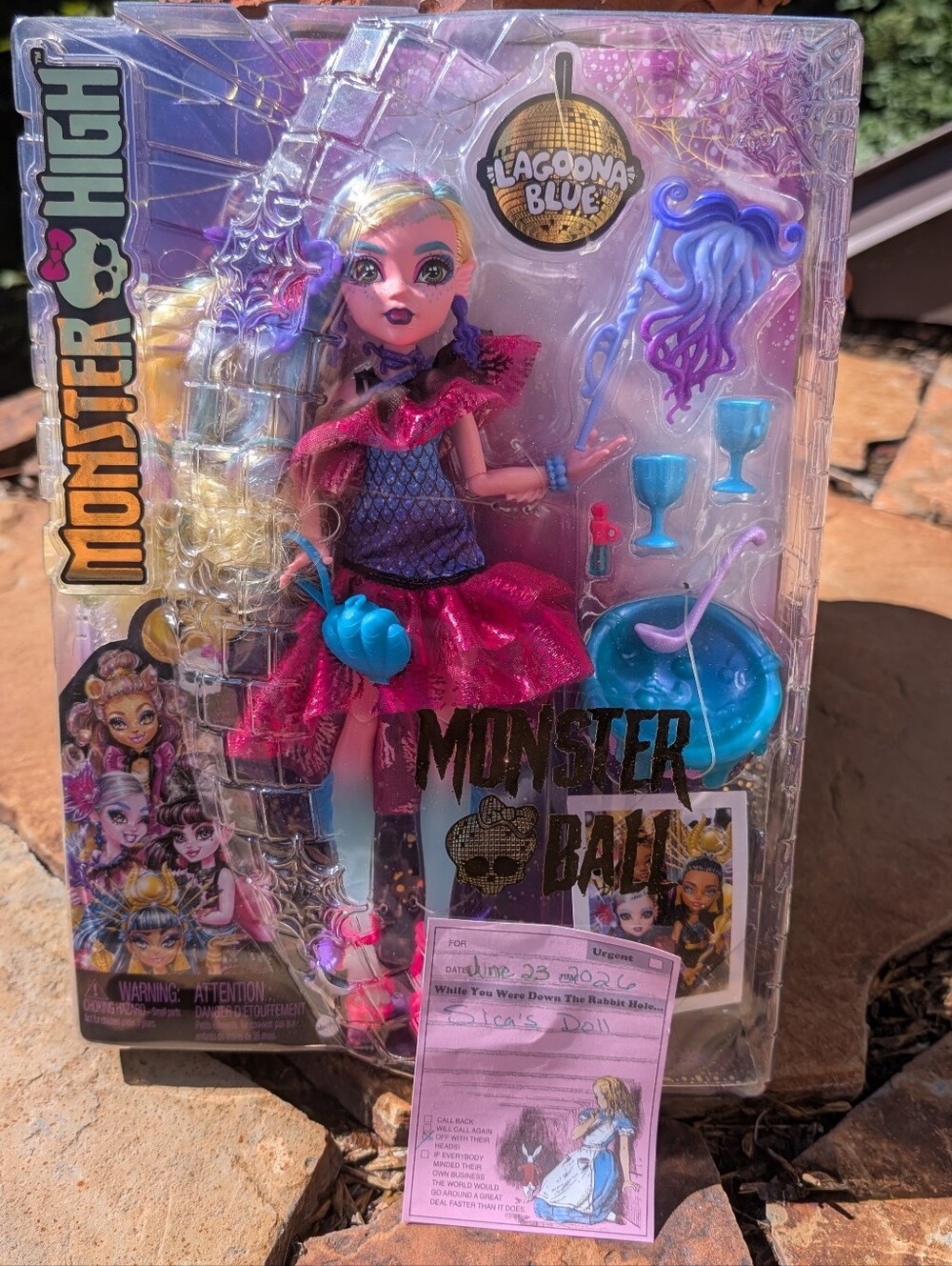 Monster High Lagoona Blue Monster Ball Doll, Brand New